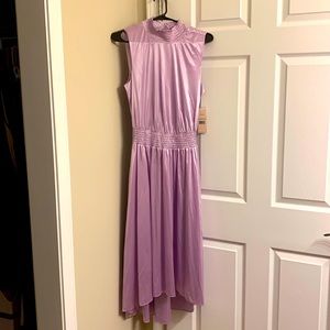 NWT Nanette Lepore Lavender Orchid Bloom Sleeveless Dress Size 8